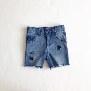 Genuine kids distressed cut off shorts EUC 12m
